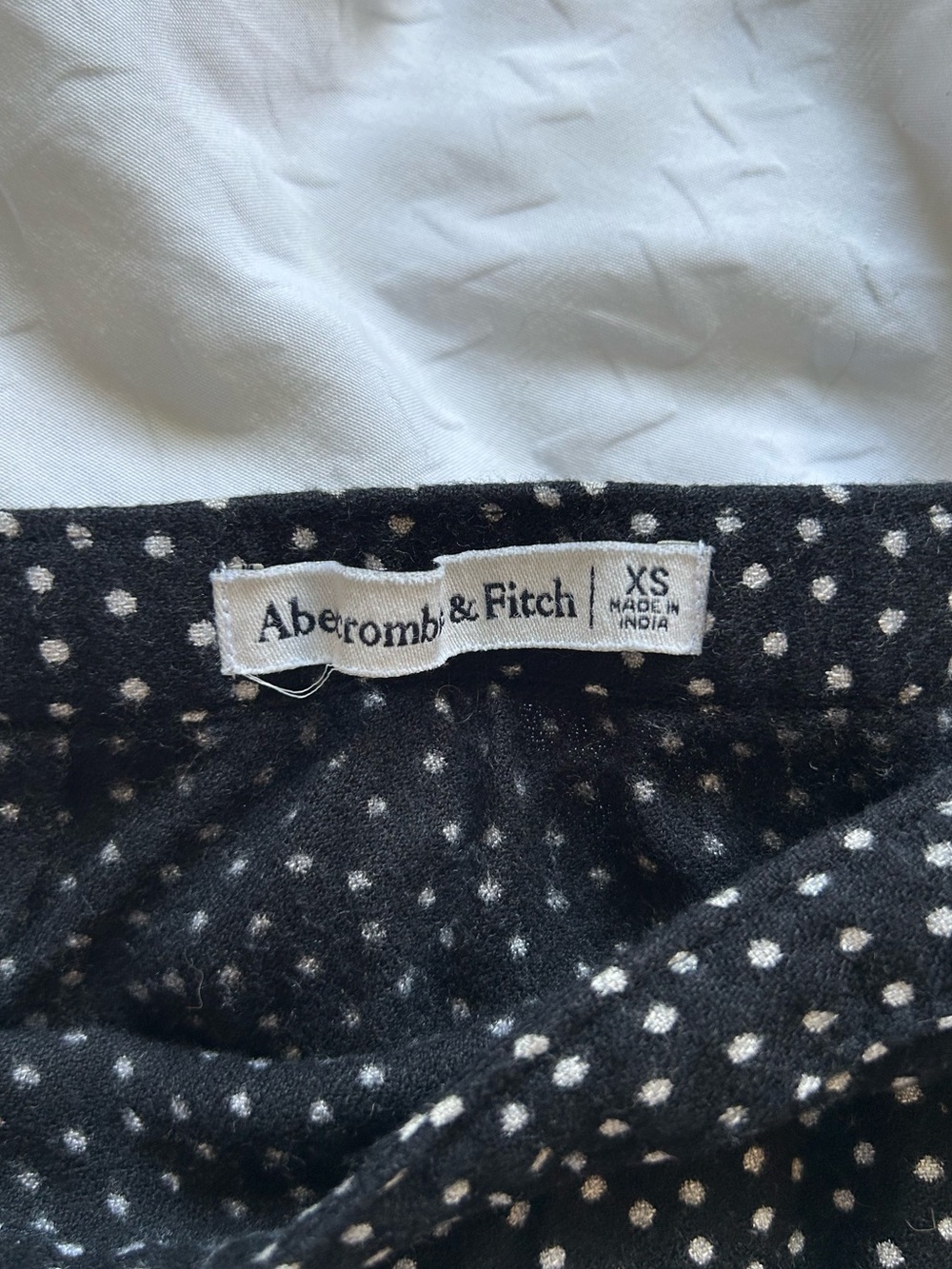 Abercrombie & Fitch Black and White Polka Dot Matching Set - Picture 2 of 7